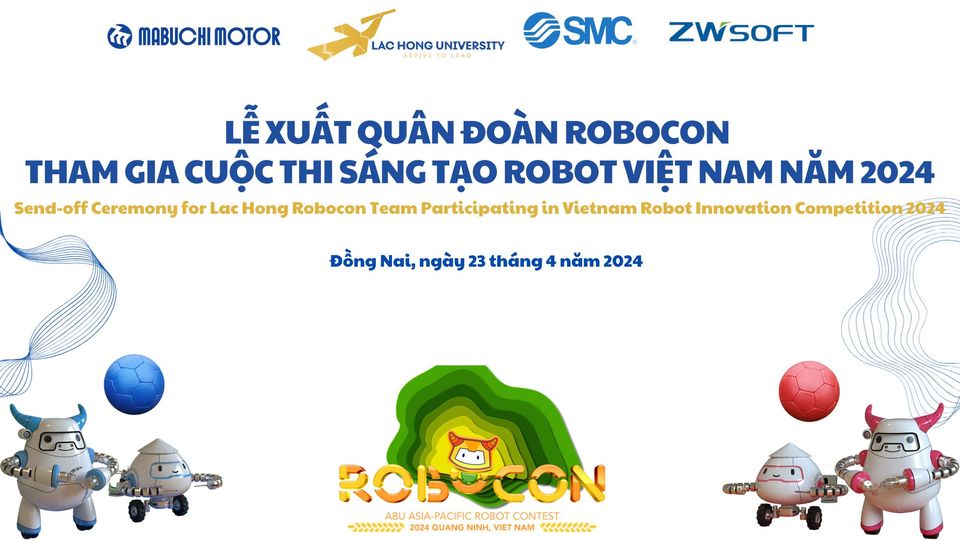 Ceremony to see off LHU robot teams to the 2024 Vietnam Robocon, Events